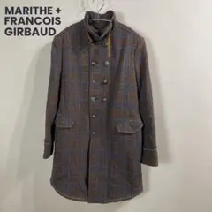 MARITHE + FRANCOIS GIRBAUD チェッククラシカルコート