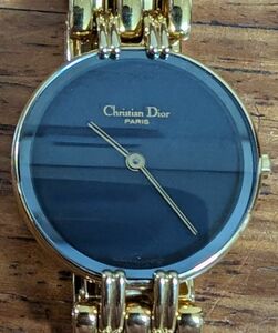 【中古】Christian Dior クリスチャン ディオール レディース 腕時計 D44-154