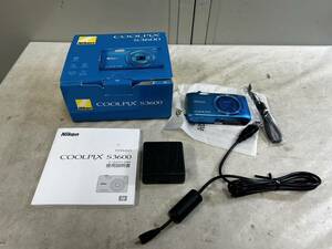 （12）Nikon ニコン デジタルカメラ デジカメ COOLPIX S3600 