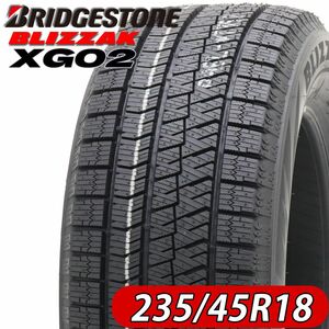 2021年製 新品1本価格 会社宛 送料無料 235/45R18 94S ブリヂストン ブリザック XG02 冬 レクサス アコード NO,FK997