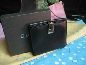 ★☆GUCCI グッチ 革製Wホック財布☆★[USED]