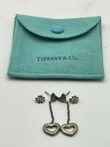 ☆ TIFFANY Co ピアス オープンハート シルバー アクセサリー ティファニー ビンテージ ハート