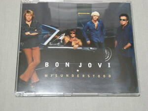 Bon Jovi 「Misunderstand」 ドイツ製CD マキシ　ボン・ジョヴィ