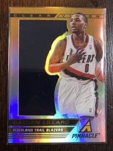 2013-14Panini Pinnacle Clear Vision 1st Quarter Damian Lillard