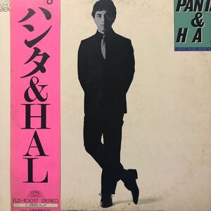 PANTA & HAL パンタ&HAL 1980X 帯付LP レコード 5点以上落札で送料無料h