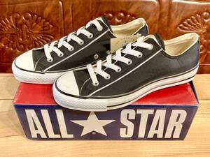 ★☆90s!希少レア!converse ALL STAR F ナイロン 黒/シルバー 8 26.5cm コンバース オールスター ブラック USA デッド ビンテージ 237☆★