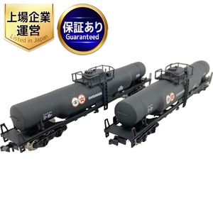 KAWAI KP-101 タキ50000 日本石油 2両セット Nゲージ カワイ 鉄道模型 中古 W9029536