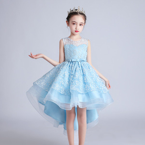 ☆ ライトブルー ☆ 110cm ☆ キッズフォーマルドレスショートxjformaldress03 女の子 ドレス 子供服 フォーマル フォーマルワンピース