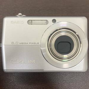 【動作確認済み】 CASIO EXILIM EX-Z600 6.2-18.6mm 6.0MEGA PIXELS カシオ エクリシム コンパクトデジタルカメラ デジカメ 充電器付 中古