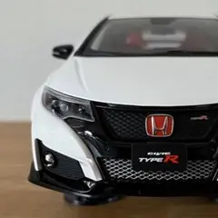 【ミニカー 美品 希少】エブロ 1/18 シビック Type R 2015