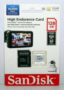 SanDisk 高耐久microSDXCカード 128GB 【SDSQQNR-128G-GN6IA】