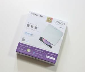 IODATA/アイオーデータ/DVRP-U8LW(ホワイト)ポータブル/DVDドライブ（中古）