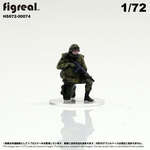 HS072-00074 figreal 陸上自衛隊 1/72 JGSDF 高精細フィギュア