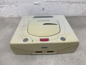 m1124-09★SEGA セガサターン本体　SEGA SATURN HST-3220 付属品無し　通電のみ確認済み