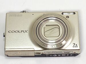 ◆Nikon ニコン COOLPIX S6100 シルバー コンパクトデジタルカメラ ジャンク◆-024