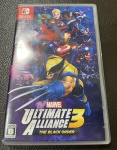 Switch MARVEL ULTIMATE ALLIANCE 3: The Black Order switch ニンテンドー 中古