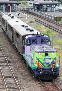 【鉄道写真】DE15 1535＋510系 富良野・美瑛ノロッコ [0008261]