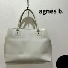 アニエスベー agnes b. バッグ ハンドバッグ ホワイト系 カバン 白