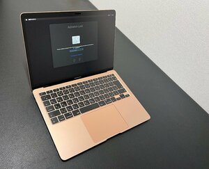 Retina MacBook Air ゴールド 2020 Core i5 1.1GHz/8G/SSD 256G/現状品/ジャンク出品