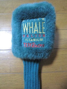 Wilson ウイルソン　KILLER WHALE 　３番　 ゴルフクラブ ヘッドカバー