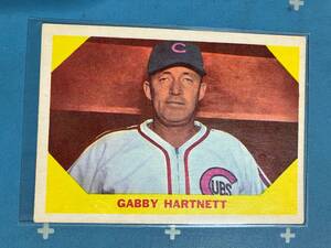 1960 Fleer Hall of Fame Series #29 Gabby Hartnett MLB Hall of Fame