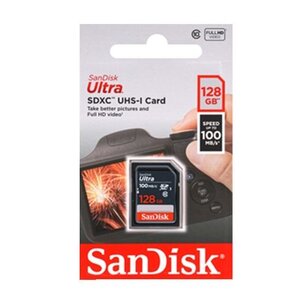 新品 SanDisk Ultra SDカード SDXC 128GB UHS-I 100MB/s SDSDUNR-128G-GN3IN