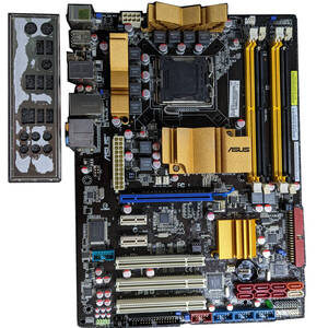 【中古】ASUS P5Q [LGA775 ※SATAコネクタ1個使用不可]