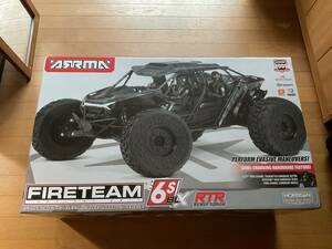 ARRMA アーマ　アルマ 1/7 FIRETEAM 6S 4WD BLX Speed Assault Vehicle RTR 白 ファイアーチーム　未開封