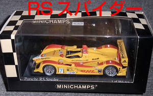 1/43 ポルシェ RSスパイダー 7号車 DHL 2008 ALMS Sebring 12h 優勝 ルマン PORSCHE RS SPYDER スパイダー