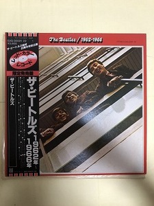 極美品　THE BEATLES LP 1962-1966 レッドカラーレコード　２枚組　同梱可能