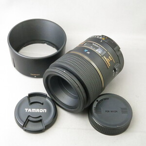 【美品】TAMRONタムロン　ニコン用90mmF2.8Di MACRO 272EN　NIKONニコンFマウント★NO.8722