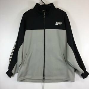 90s プーマ PUMA トラックジャケット ブラック グレー