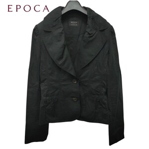 EPOCA THE SHOP / エポカ レディース ワイドカラージャケット 春秋服 ブラック 38サイズ 日本製 I-4807