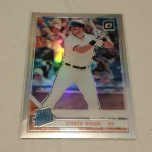 【Chris Shaw】2019 Donruss Optic Rated Rookie Prizm