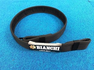 送料無料【米軍放出品】BIANCHI/ビアンキ ナイロンライナーベルト 34-40インチ(86×101cm) ミリタリー サバゲー (60)☆CC21Y