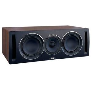 【中古】ELAC Uni-Fi Reference 3ウェイ 5-1/4インチ センタースピーカー、オークまたはウォールナットセンタースピーカー ホ