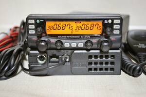 ICOM　IC-2720　144/430MHz　デュアルバンド　20W/30W　無線機　新スプリアス規定機種　受信改造済み　