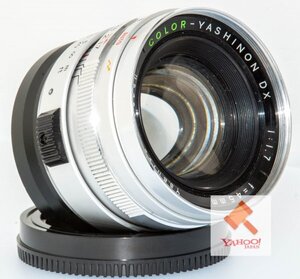 【改造レンズ】COLOR-YASHINON DX 1.7/45mm 【YASHICA ELECTRO 35 GS】の富岡光学製のレンズをSONY E（NEX）マウントレンズに改造