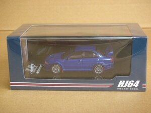 1/64 三菱 ランサー GSR エボリューション 6 (CP9A) 1999 マッドフラップ付き アイセルブルー