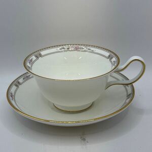 G11 【1円〜スタート！】ウェッジウッド WEDGWOOD カップ ソーサー 洋食器 ペア ティーカップ コルチェスター リー