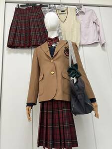 中村女子　本物　制服　他　フルセット