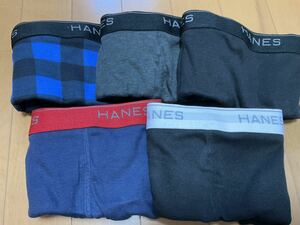 ◆◆◆Hanes/ヘインズ◆ボクサーパンツ【LL】サイズ5枚セット◆◆◆