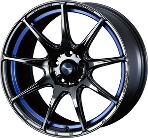 WedsSport ホイール SA99R BLCII 18インチ×7.5J ＋35 5H114.3 入数：1台分(4本) 73903