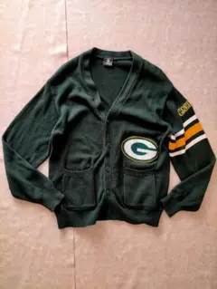 NFL TEAM APPAREL GREEN BAY ニットカーディガン M