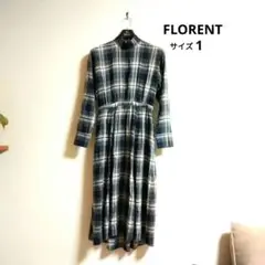 FLORENT フローレント 日本製 チェックワンピース 1