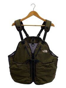 THE NORTH FACE◆GEAR MESH VEST_ギアメッシュベスト/L/ナイロン/KHK//