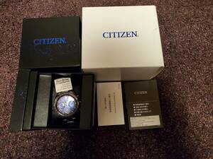 CITIZEN シチズン　ATTESA アテッサ GPS電波ソーラー腕時計 1300本限定モデル　CC4015-86L　スーパーチタニウム 未使用品