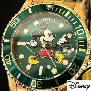 【Disney】INVICTA/新品未使用/ミッキー マウス/メンズ（レディース）腕時計/男性（女性）用/プレゼントに/ディズニー/Mickey/お洒落/希少
