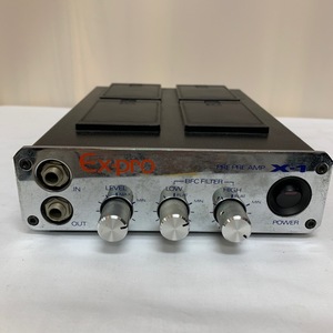 u43268 EX-pro X-1　プリアンプ　中古