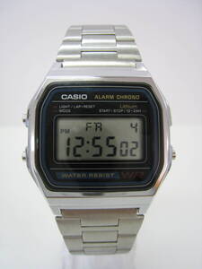 ◆CASIO◆ カシオ 未使用品 A158W ALARM CHRONO アラームクロノ デジタル 腕時計 チープカシオ チプカシ